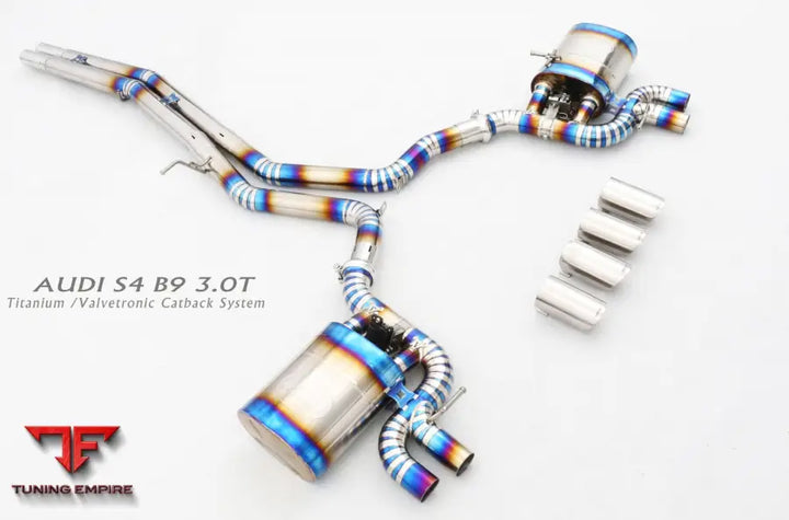 Audi S4 B9 3.0T Titanium Valvetronic Exhaust System