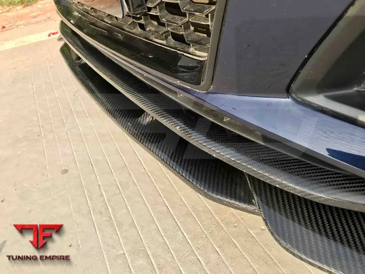 AUDI S4 B9 B9.5 2017 + CARBON FIBER FRONT LIP V2