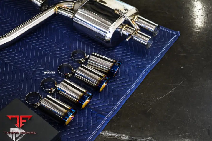 AUDI S4 FORGED WHEELS AND EXHAUST SYSTEM