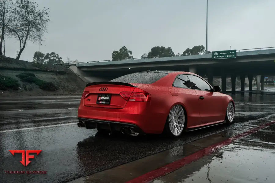 AUDI S4 FORGED WHEELS AND EXHAUST SYSTEM