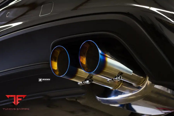 AUDI S4 FORGED WHEELS AND EXHAUST SYSTEM