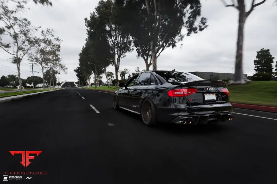 AUDI S4 FORGED WHEELS AND EXHAUST SYSTEM