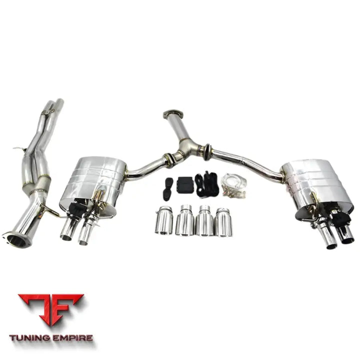 AUDI S4 STAINLESS STEEL CATBACK VALVETRONIC EXHAUST SYSTEM 2013-2021