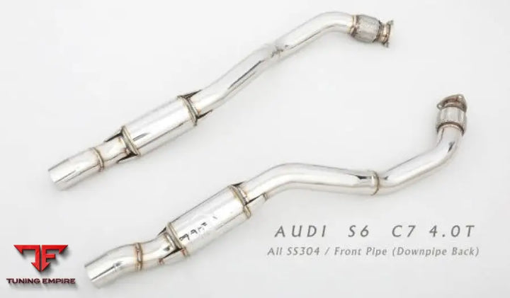 Audi S6 C7 4.0T All Ss304 Front Pipe Exhaust System