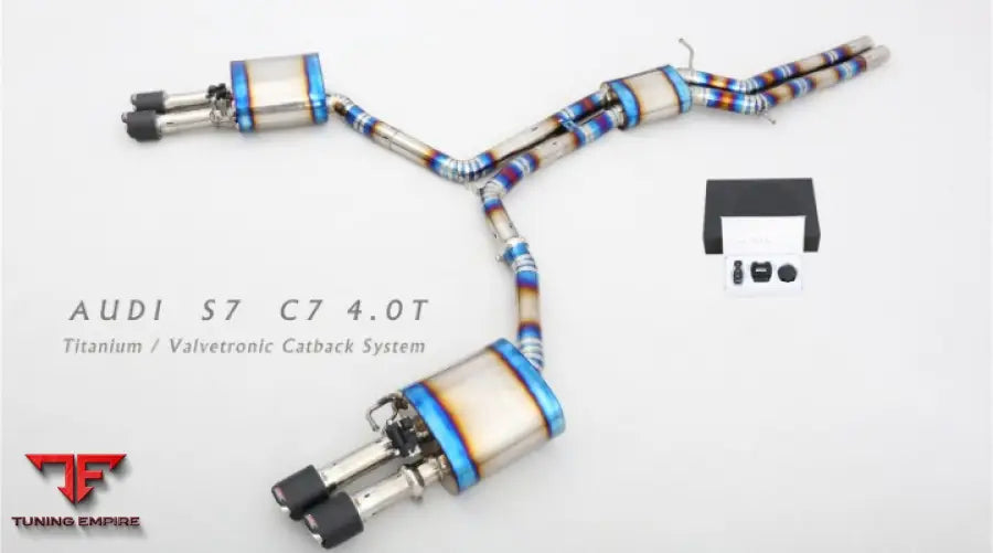Audi S7 C7 4.0T Titanium Valvetronic Exhaust System