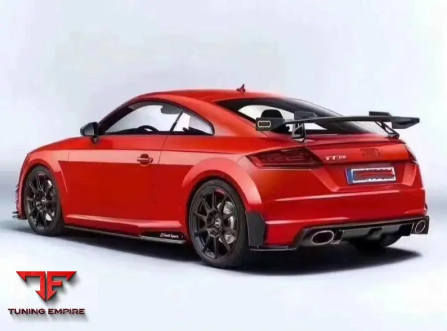 AUDI TT REAR WING FIT FOR SERIES TT RS STYLE CARBON FIBER TRUNK SPOILER