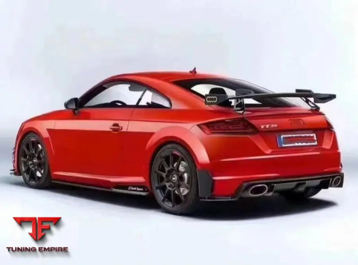 AUDI TT REAR WING FIT FOR SERIES TT RS STYLE CARBON FIBER TRUNK SPOILER