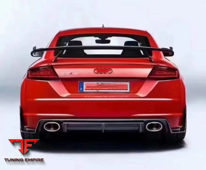 AUDI TT REAR WING FIT FOR SERIES TT RS STYLE CARBON FIBER TRUNK SPOILER