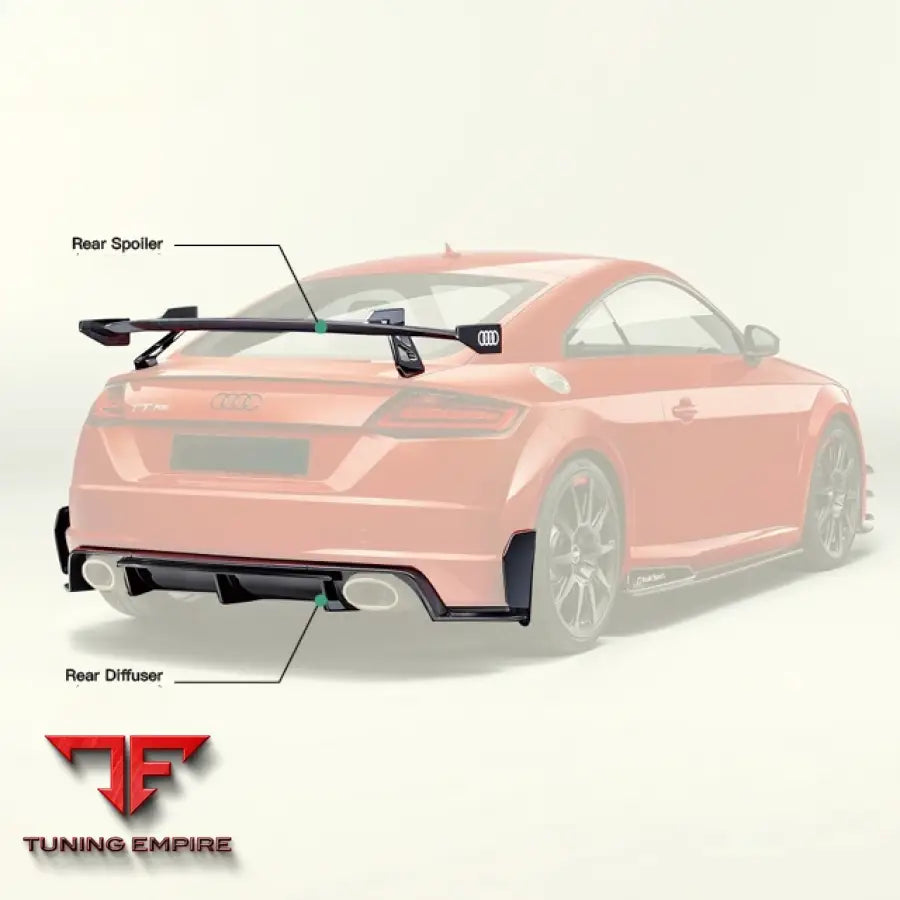 AUDI TT/TTS/TTRS DRY CARBON FIBER BODY KIT PARTS