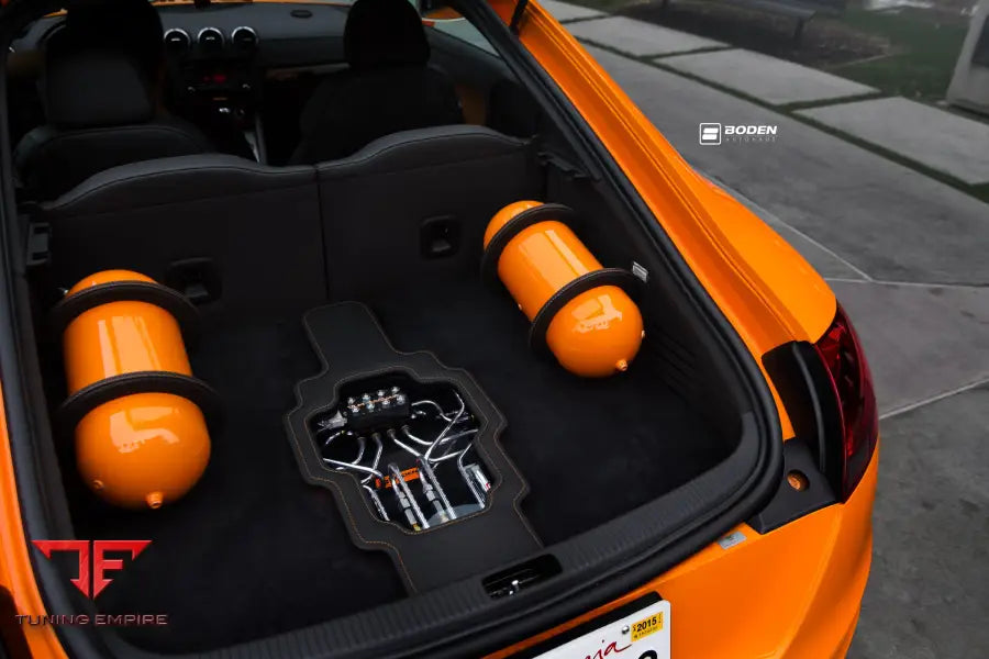 AUDI TTS FORGED WHEELS AND EXHAUST SYSTEM