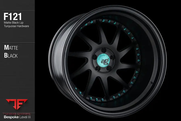 AVANT GARDE AG F121 - MATTE BLACK