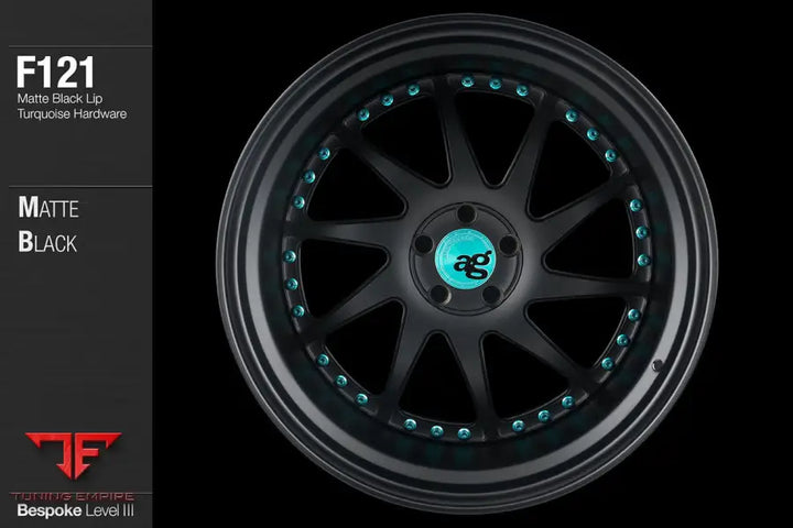 AVANT GARDE AG F121 - MATTE BLACK