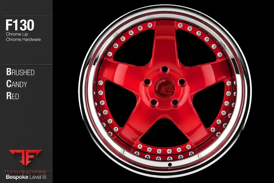 AVANT GARDE AG F130 - BRUSHED CANDY APPLE RED