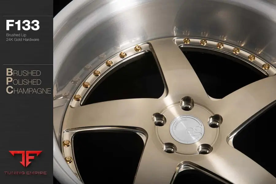 AVANT GARDE AG F133 - BRUSHED POLISHED CHAMPAGNE