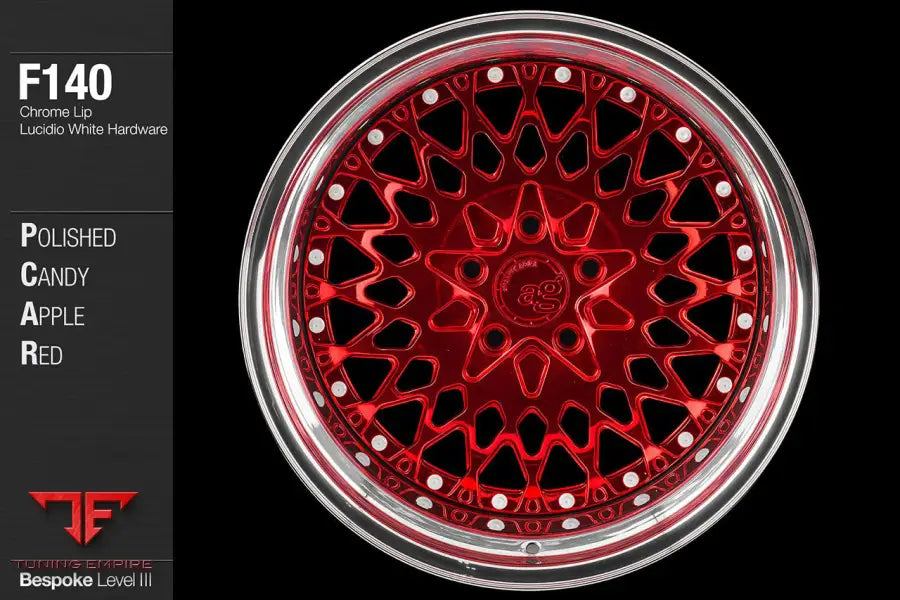 AVANT GARDE AG F140 - POLISHED CANDY APPLE RED