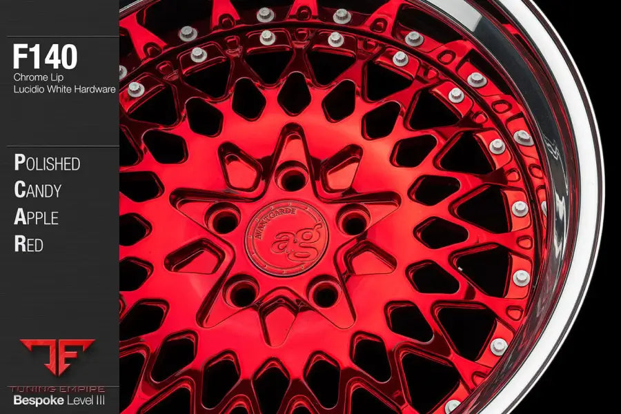 AVANT GARDE AG F140 - POLISHED CANDY APPLE RED