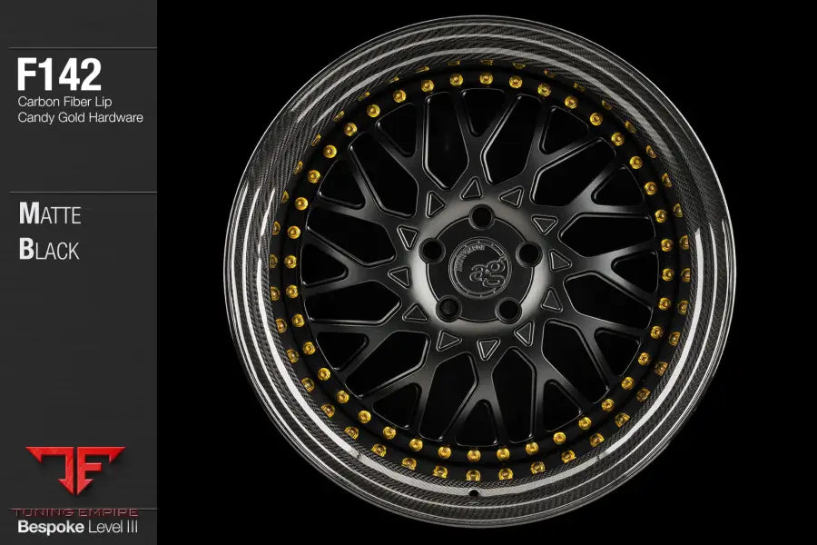 AVANT GARDE AG F142 - MATTE BLACK