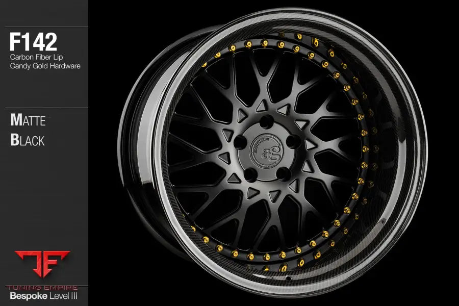 AVANT GARDE AG F142 - MATTE BLACK