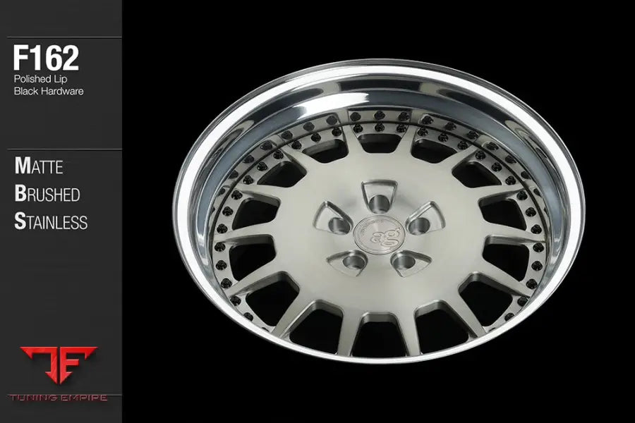 AVANT GARDE AG F162 - MATTE BRUSHED STAINLESS