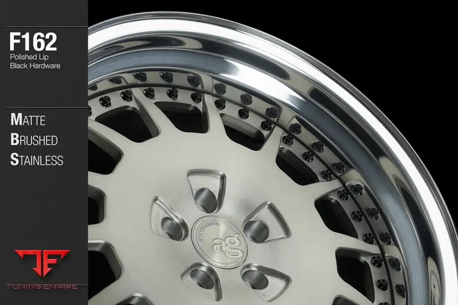AVANT GARDE AG F162 - MATTE BRUSHED STAINLESS