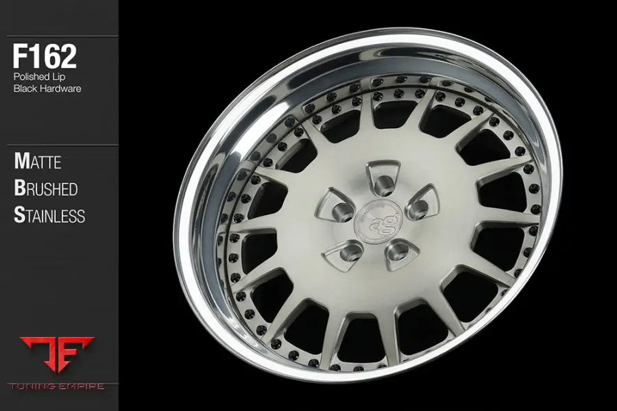 AVANT GARDE AG F162 - MATTE BRUSHED STAINLESS