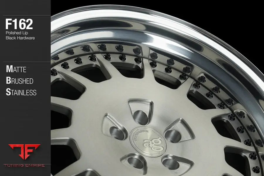 AVANT GARDE AG F162 - MATTE BRUSHED STAINLESS
