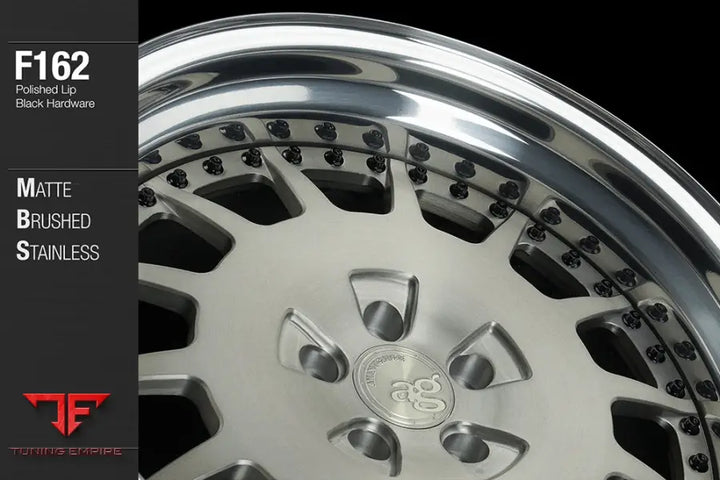 AVANT GARDE AG F162 - MATTE BRUSHED STAINLESS