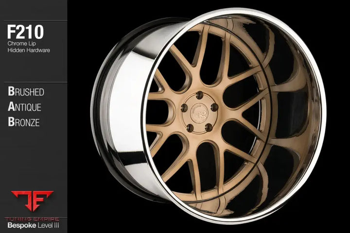 AVANT GARDE AG F210 - MATTE BRUSHED ANTIQUE BRONZE