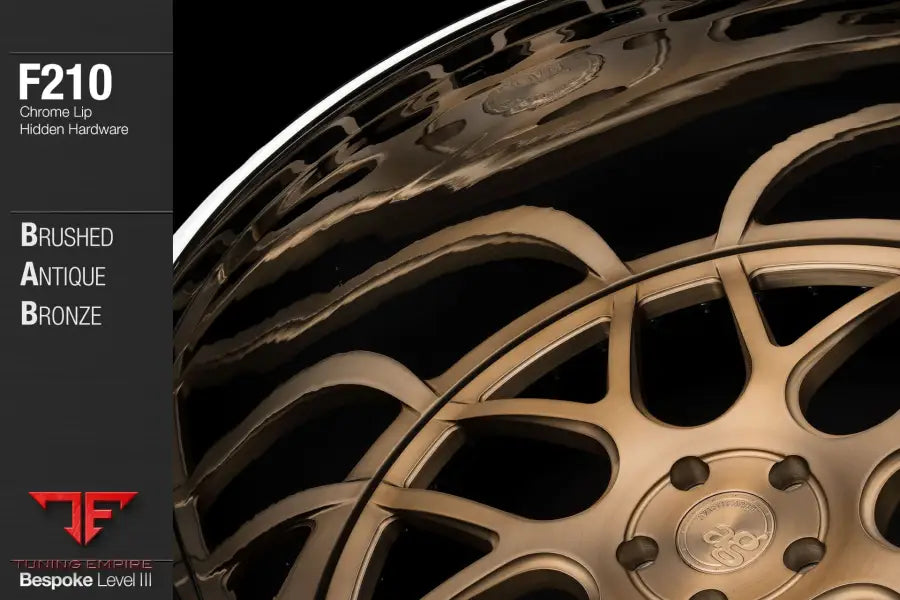 AVANT GARDE AG F210 - MATTE BRUSHED ANTIQUE BRONZE