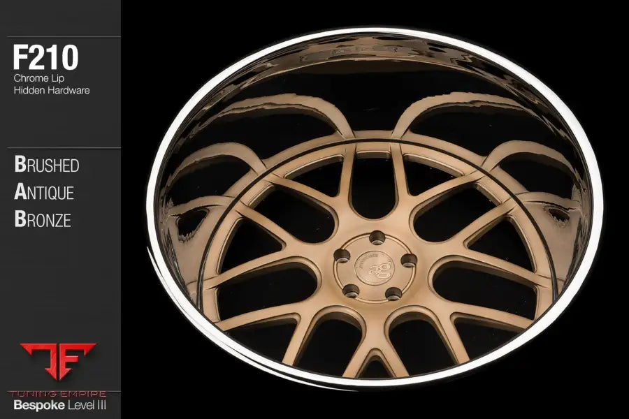 AVANT GARDE AG F210 - MATTE BRUSHED ANTIQUE BRONZE