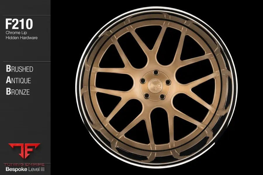 AVANT GARDE AG F210 - MATTE BRUSHED ANTIQUE BRONZE