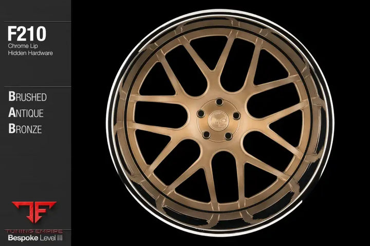 AVANT GARDE AG F210 - MATTE BRUSHED ANTIQUE BRONZE