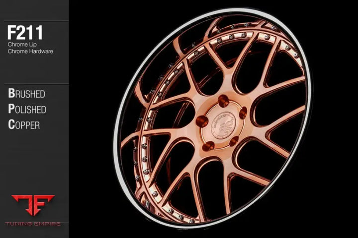 AVANT GARDE AG F211 - BRUSHED POLISHED COPPER