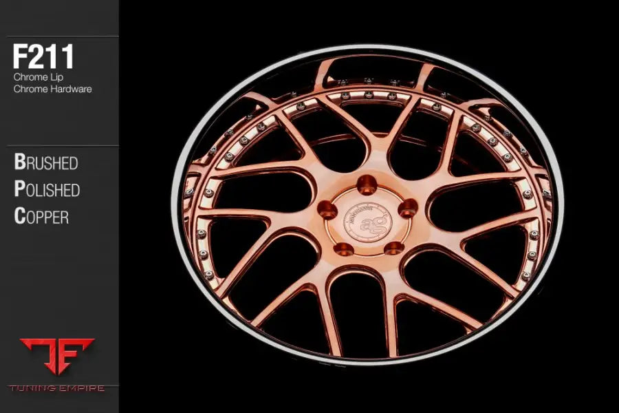 AVANT GARDE AG F211 - BRUSHED POLISHED COPPER