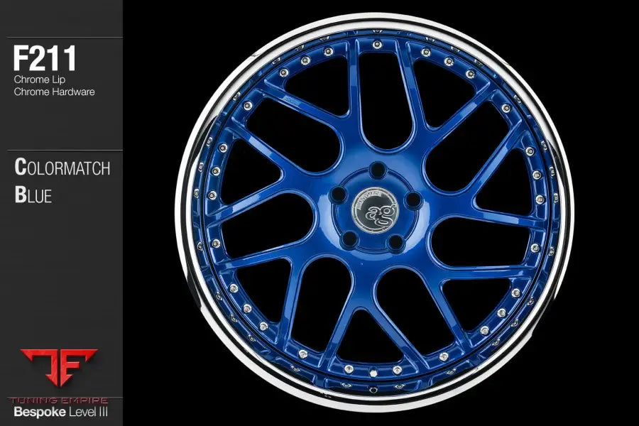 AVANT GARDE AG F211 - COLORMATCHED ULTRASONIC BLUE