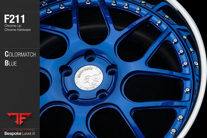 AVANT GARDE AG F211 - COLORMATCHED ULTRASONIC BLUE