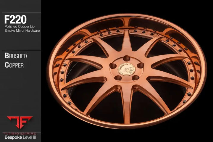 AVANT GARDE AG F220 - BRUSHED COPPER