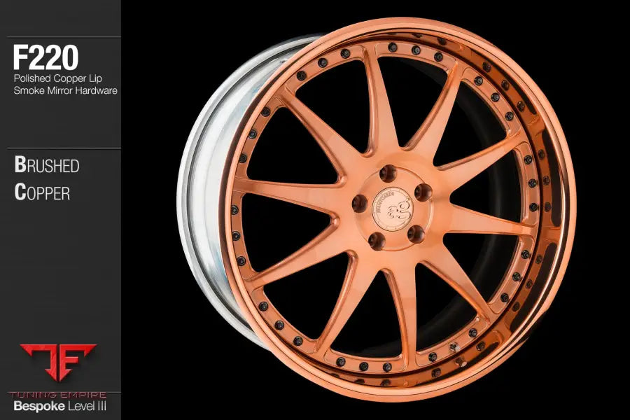 AVANT GARDE AG F220 - BRUSHED COPPER