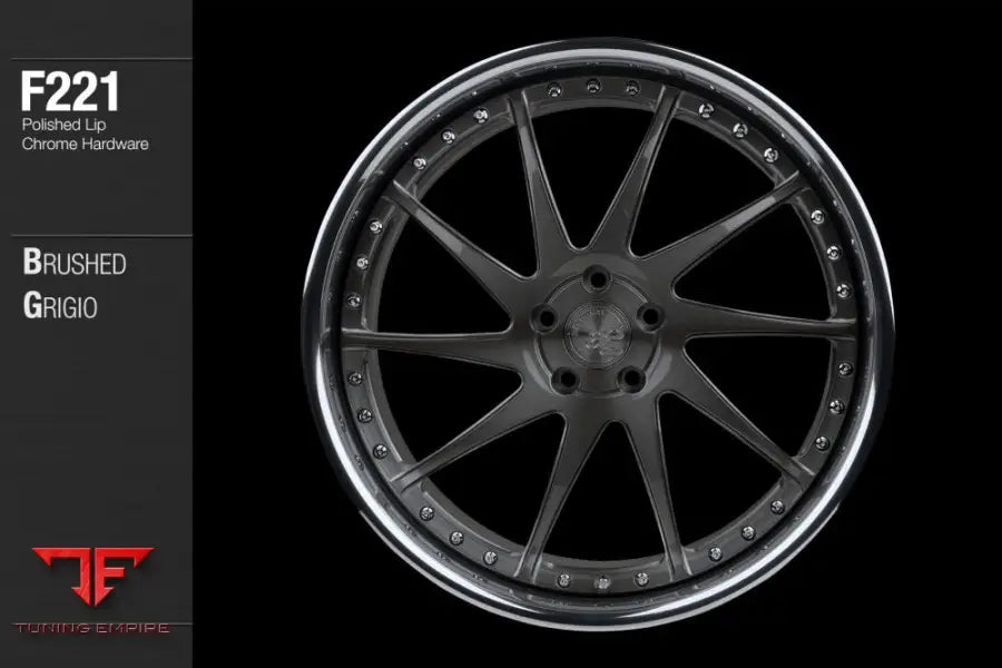 AVANT GARDE AG F221 - BRUSHED GRIGIO