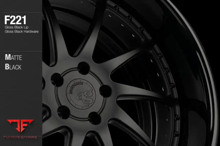 AVANT GARDE AG F221 - MATTE BLACK