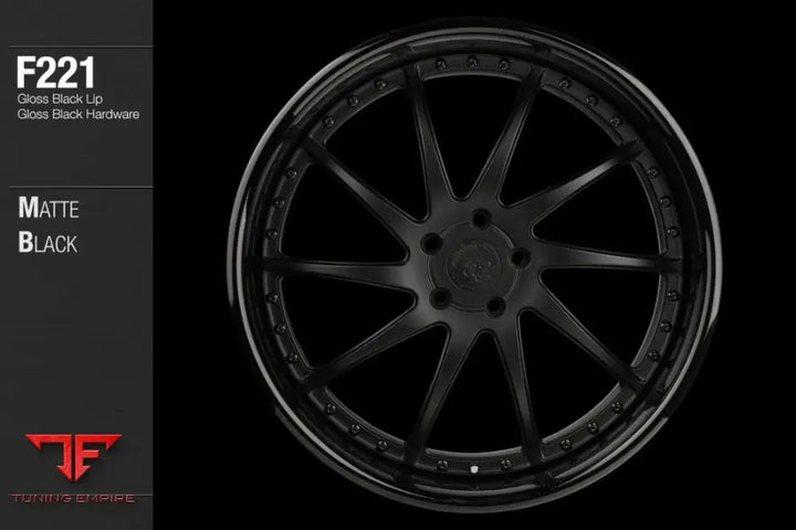 AVANT GARDE AG F221 - MATTE BLACK