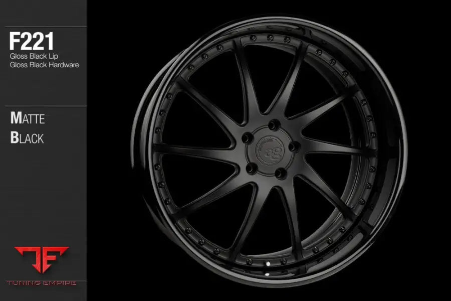 AVANT GARDE AG F221 - MATTE BLACK