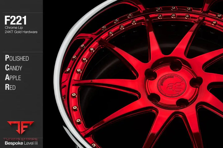 AVANT GARDE AG F221 - POLISHED CANDY APPLE RED