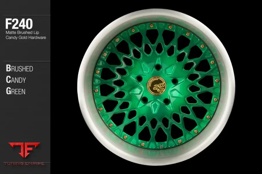 AVANT GARDE AG F240 - BRUSHED CANDY GREEN