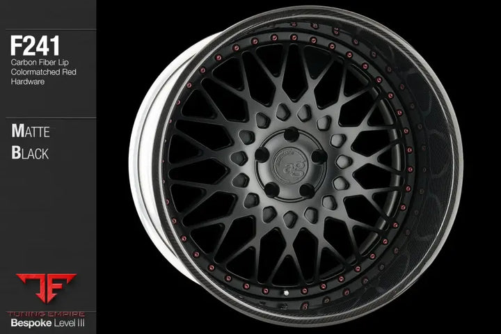 AVANT GARDE AG F241 - MATTE BLACK