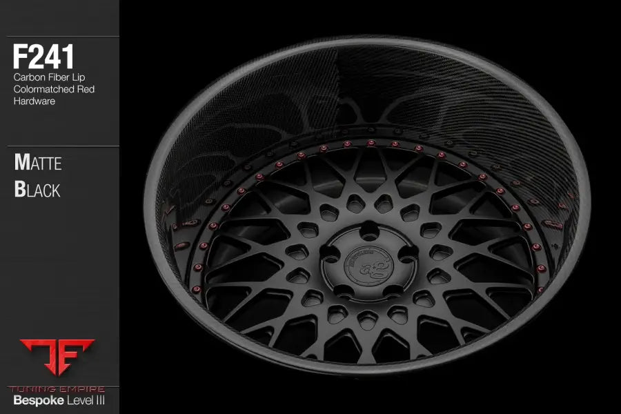 AVANT GARDE AG F241 - MATTE BLACK