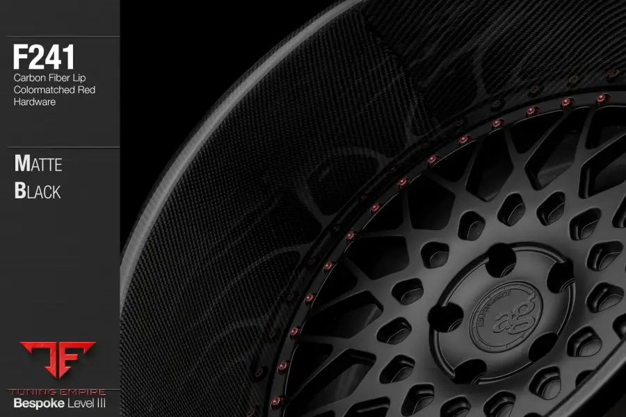 AVANT GARDE AG F241 - MATTE BLACK