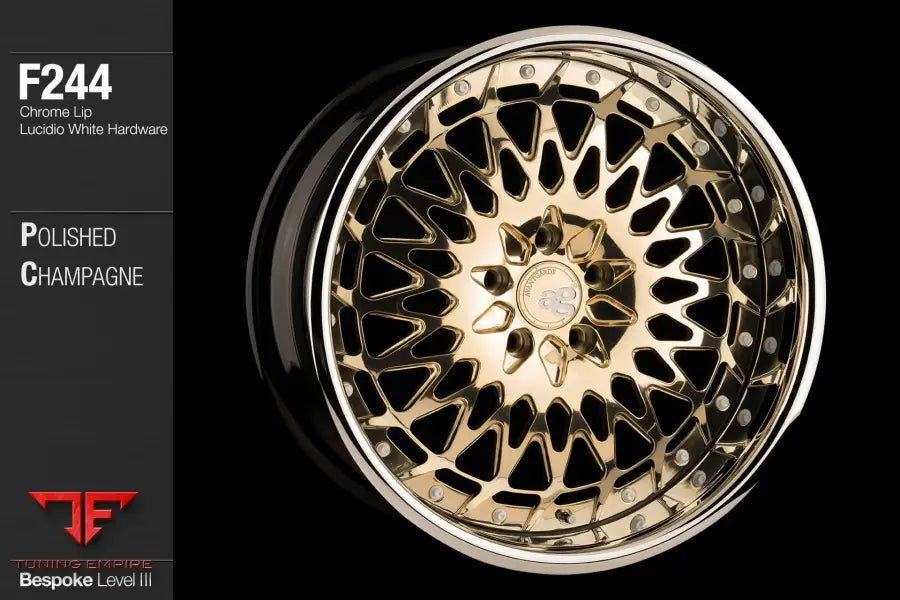 AVANT GARDE AG F244 - POLISHED CHAMPANGE