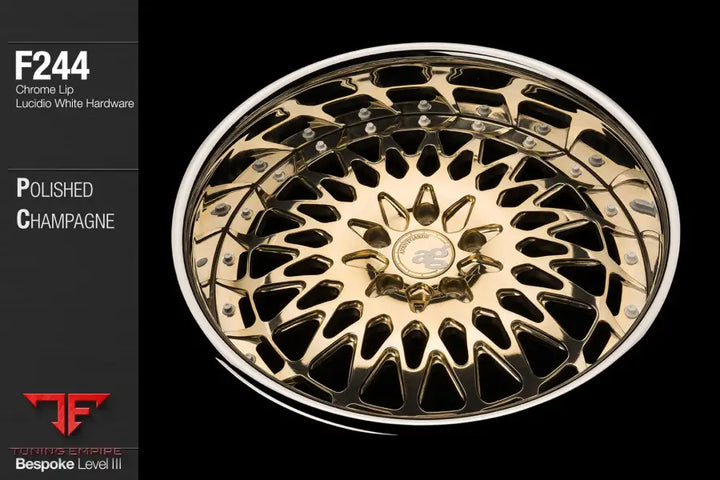 AVANT GARDE AG F244 - POLISHED CHAMPANGE