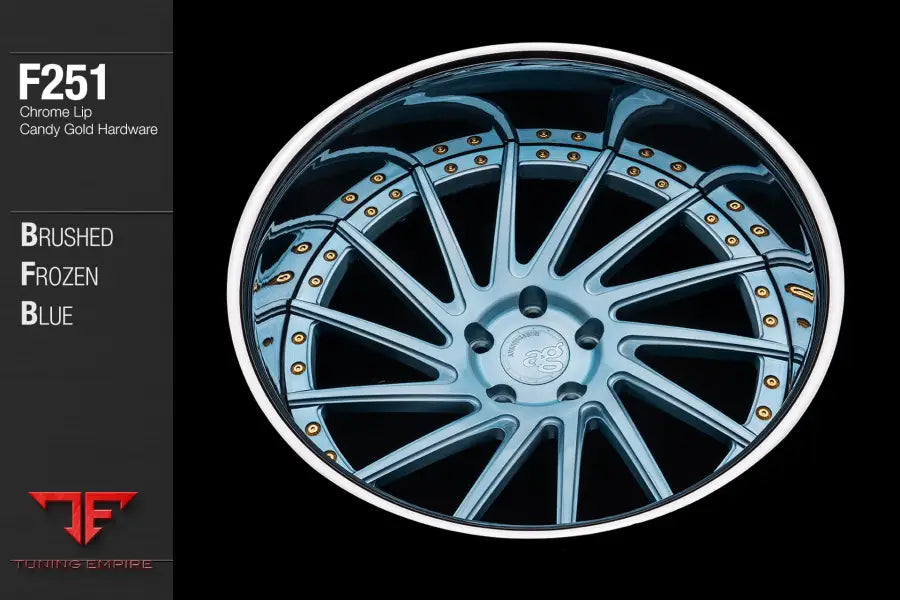 AVANT GARDE AG F251 - BRUSHED FROZEN BLUE